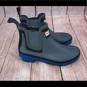 Hunter Original Chelsea Shadow Print Rain Boot 7